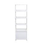 Night Stand with Bookshelf, Night Stand with 2 Storage Drawers for Bedroom - Grand Goldman Shop