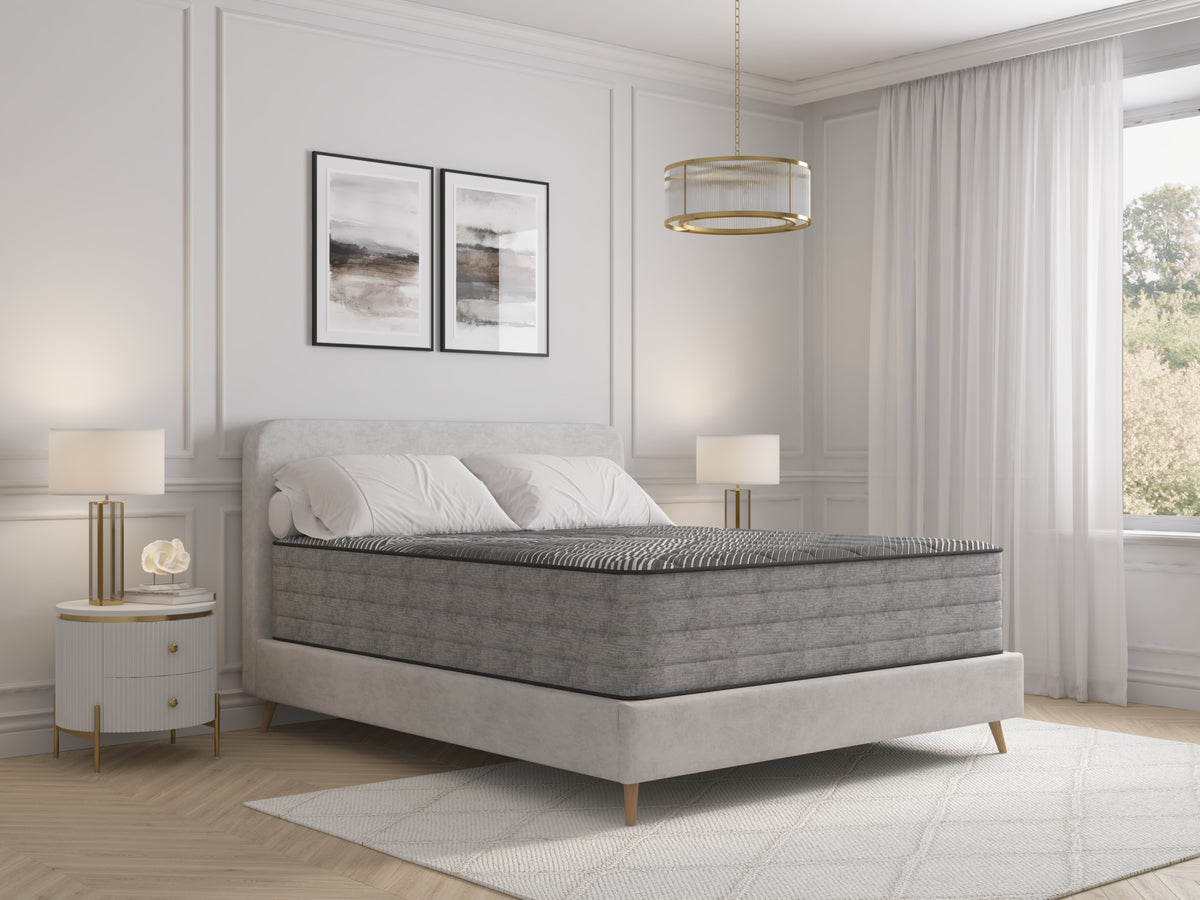 14' Pure Ice Lux Firm Quilted Queen Mattress - Grand Goldman Shop