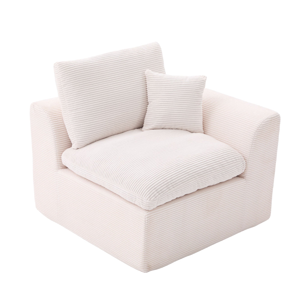 UNITED WE WIN Modular Sectional Sofa Cloud Couch,Comfy Cloud Modern Sofa,2 Seater with Cushion Covers Removable Furniture for Living Room Bedroom Apartments Dorms,No Assembly Required - Grand Goldman Shop