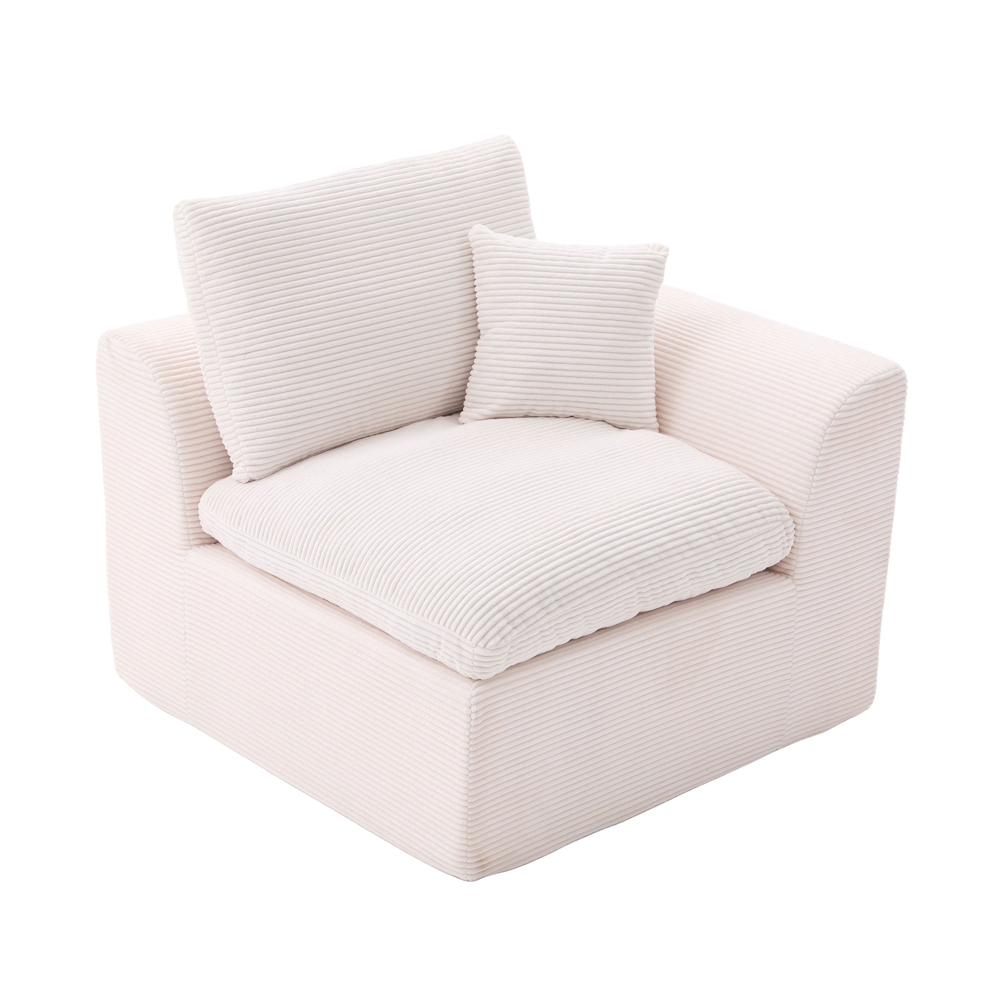 UNITED WE WIN Modular Sectional Sofa Cloud Couch,Comfy Cloud Modern Sofa,2 Seater with Cushion Covers Removable Furniture for Living Room Bedroom Apartments Dorms,No Assembly Required - Grand Goldman Shop