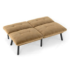 Brown Convertible Folding Modern sofa Bed - Grand Goldman Shop