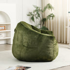 Beanbag Chair, Beanbag Sofa Chair with Armrests Stuffed High-Density Foam, Lazy Sofa Comfy Chairs Beanbag Chair for Adults in Living Room, Bedroom Reading - Grand Goldman Shop