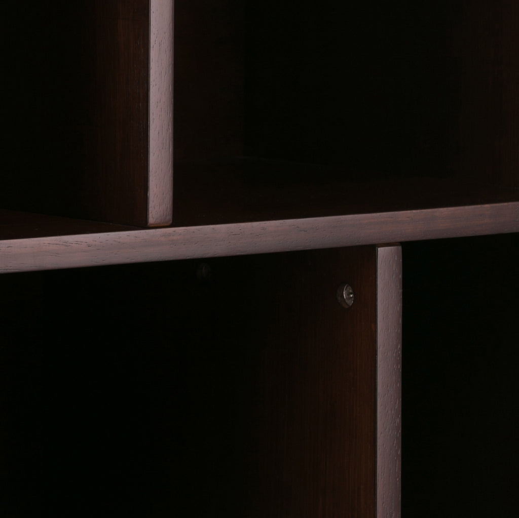 Draper Mid Century Wide Bookcase and Storage Unit | Premium Home Decor - Grand Goldman