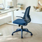 Ergonomic Color Office Chair 350LBS, Home Office, Mesh Back, Integrated Molded Foam, Comfortable Sitting, Flipping Armrest, F