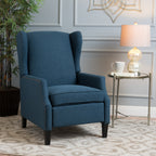 Westeros Wing Back Fabric Upholstered Recliner - Grand Goldman Shop