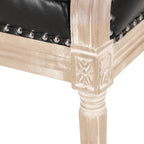 French Country Chesterfield Style Tufted Loveseat - Grand Goldman Shop
