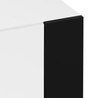 ON-TREND Modern TV Stand with 34.2' Non-heating Electric Fireplace, High Gloss Entertainment Center with 2 Cabinets, Media Console for TVs up to 78', White - Grand Goldman Shop