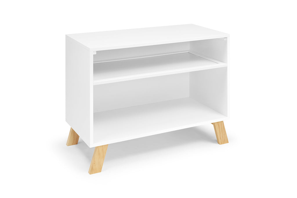 Livia Multi Purpose Changing Table White/Natural - Grand Goldman