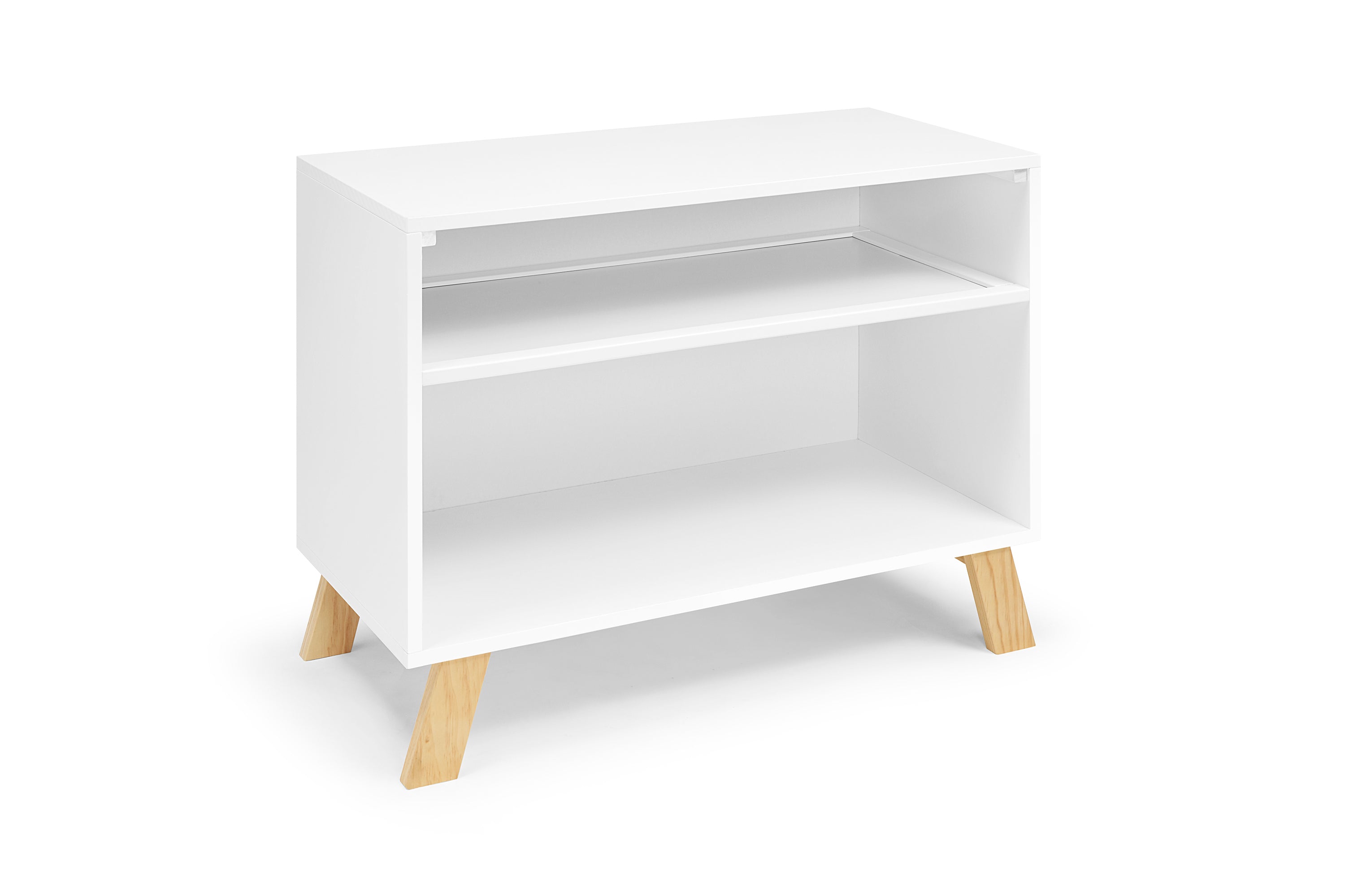 Livia Multi Purpose Changing Table White/Natural - Grand Goldman