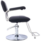 Stainless steel frame,Fashion style Hair Salon Chair Styling Heavy Duty Hydraulic Pump Barber Chair Beauty Shampoo Barbering 
