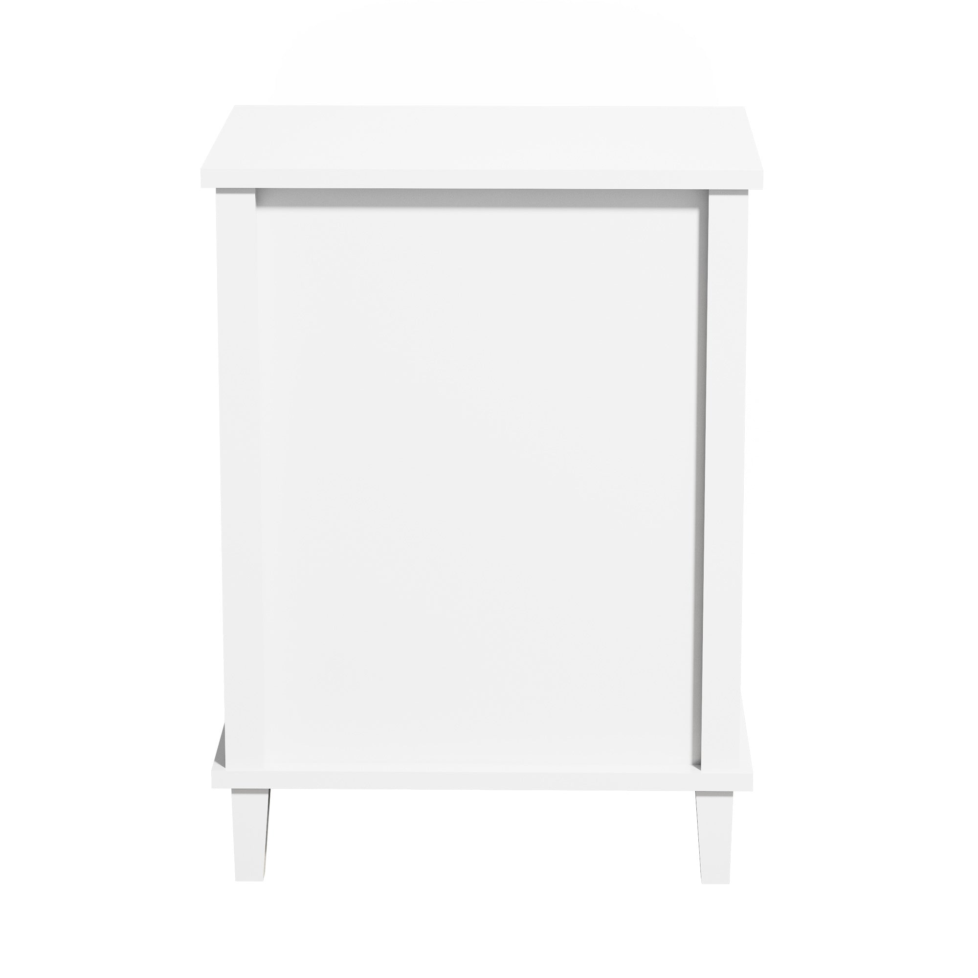 Pink+Golden Handle Wooden Nightstand 26.77''H with One Drawer One Shelf for Kids and Adults - Grand Goldman Shop
