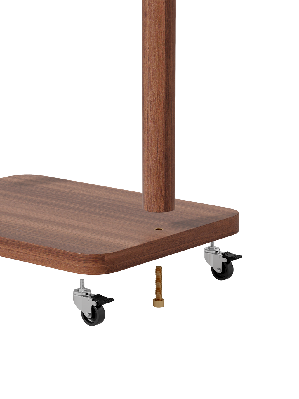 Coat Racks solid wood hanger 15.7* 11.8*71in Solid environmental protection easy to assemble beautiful can be placed in the bedroom/entrance/living room (Walnut) - Grand Goldman Shop