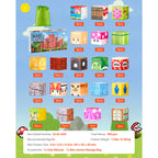 Magnetic Blocks 100 PCS Magnet Blocks Set STEM Montessori Sensory Toys - Grand Goldman