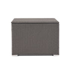 Santa Rosa Outdoor Storage Box Grey Rattan 33.5 Inches - Grand Goldman Shop