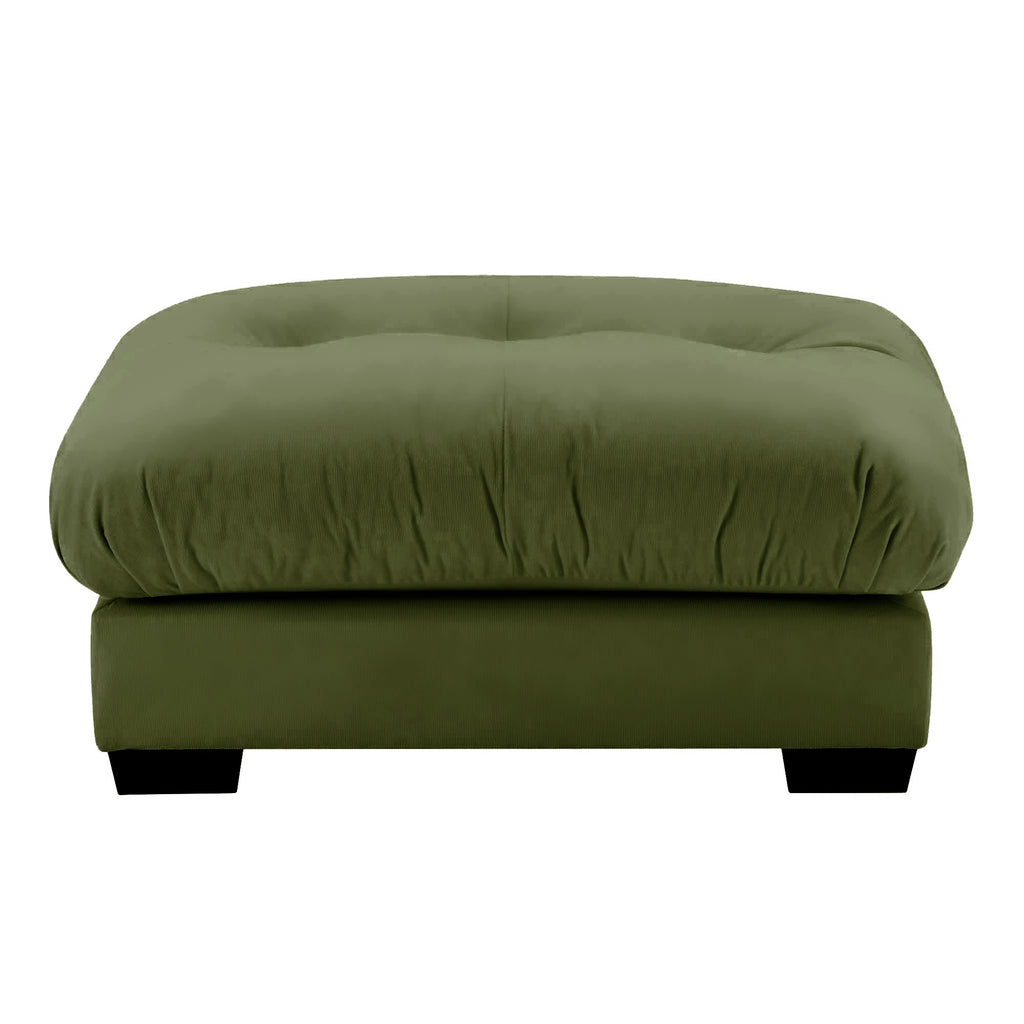 Milano Ottoman - green - Grand Goldman Shop