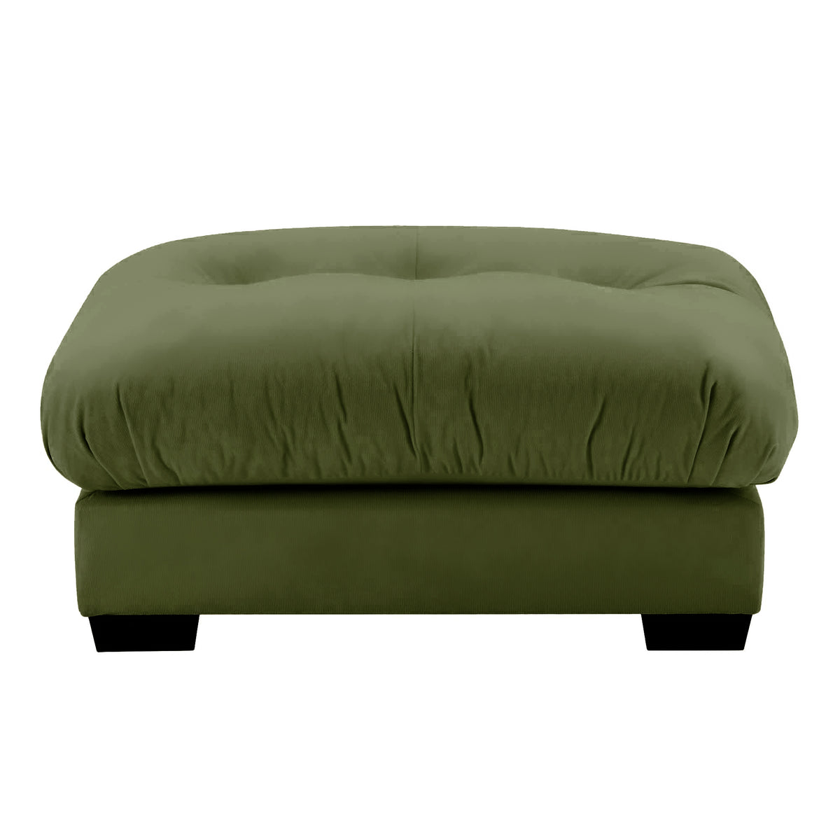 Milano Ottoman - green - Grand Goldman Shop