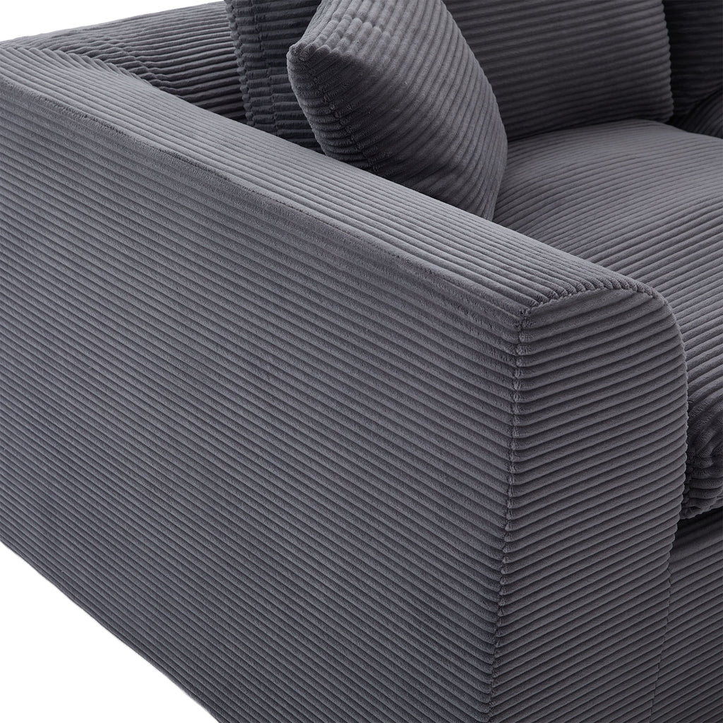 UNITED WE WIN Modular Sectional Sofa Cloud Couch,Comfy Cloud Modern Sofa,2 Seater with Cushion Covers Removable Furniture for Living Room Bedroom Apartments Dorms,No Assembly Required - Grand Goldman Shop