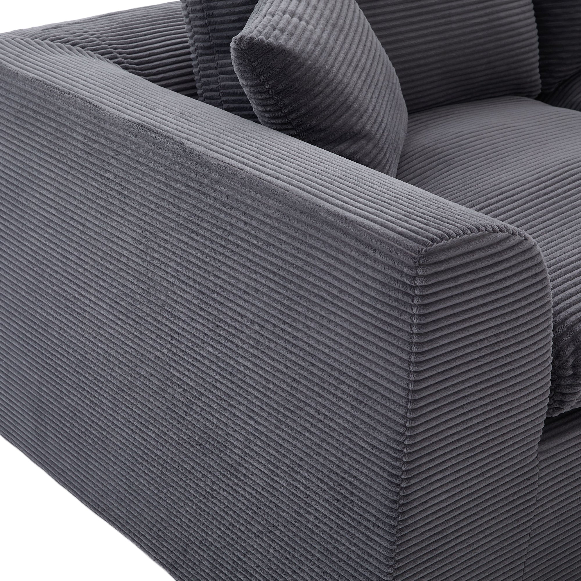 UNITED WE WIN Modular Sectional Sofa Cloud Couch,Comfy Cloud Modern Sofa,2 Seater with Cushion Covers Removable Furniture for Living Room Bedroom Apartments Dorms,No Assembly Required - Grand Goldman Shop