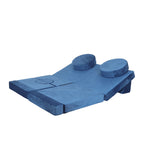 Stylish 14pcs Kids Sofa Modular Play Couch,Child Sectional Sofa to Boost Creativity,Boys and Girls DIY Creativing Playroom Co