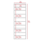 Leto Wall Mounted Shoe Rack With Mirror, Single Door, Capacity For Ten Shoes -White - Grand Goldman Shop