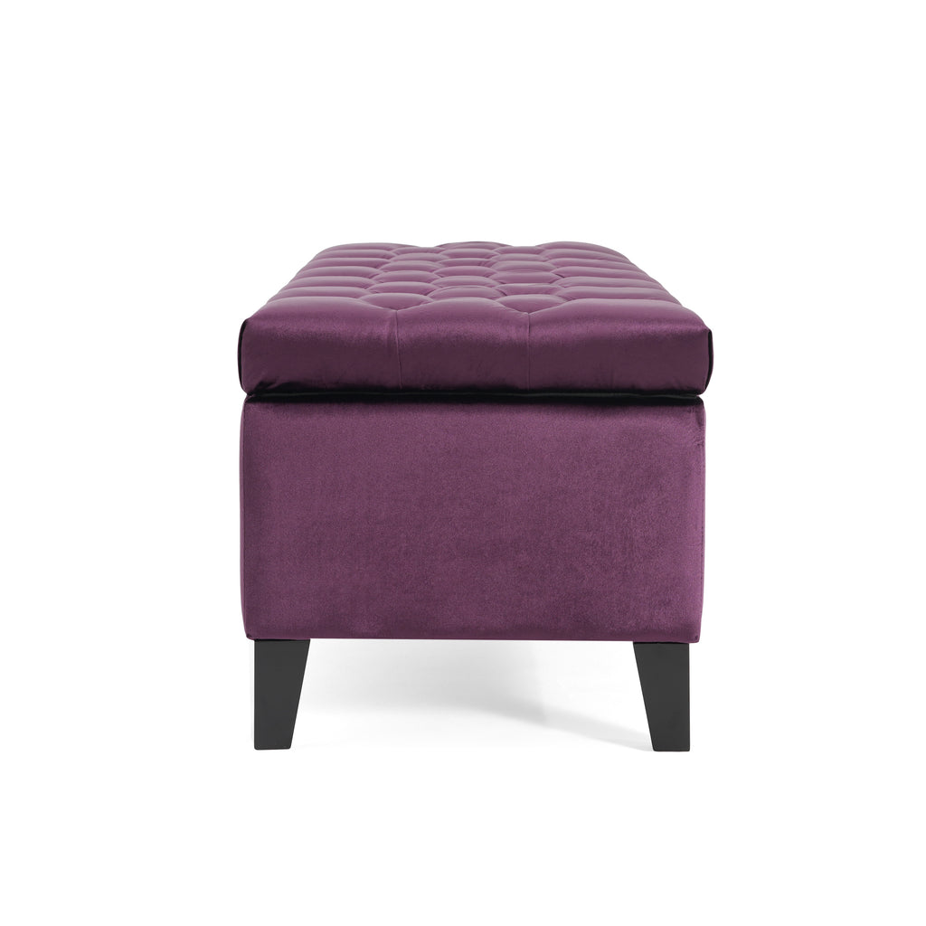 GLOUSTER STORAGE OTTOMAN - Grand Goldman Shop