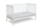 Palmer 3-in-1 Convertible Island Crib White - Grand Goldman