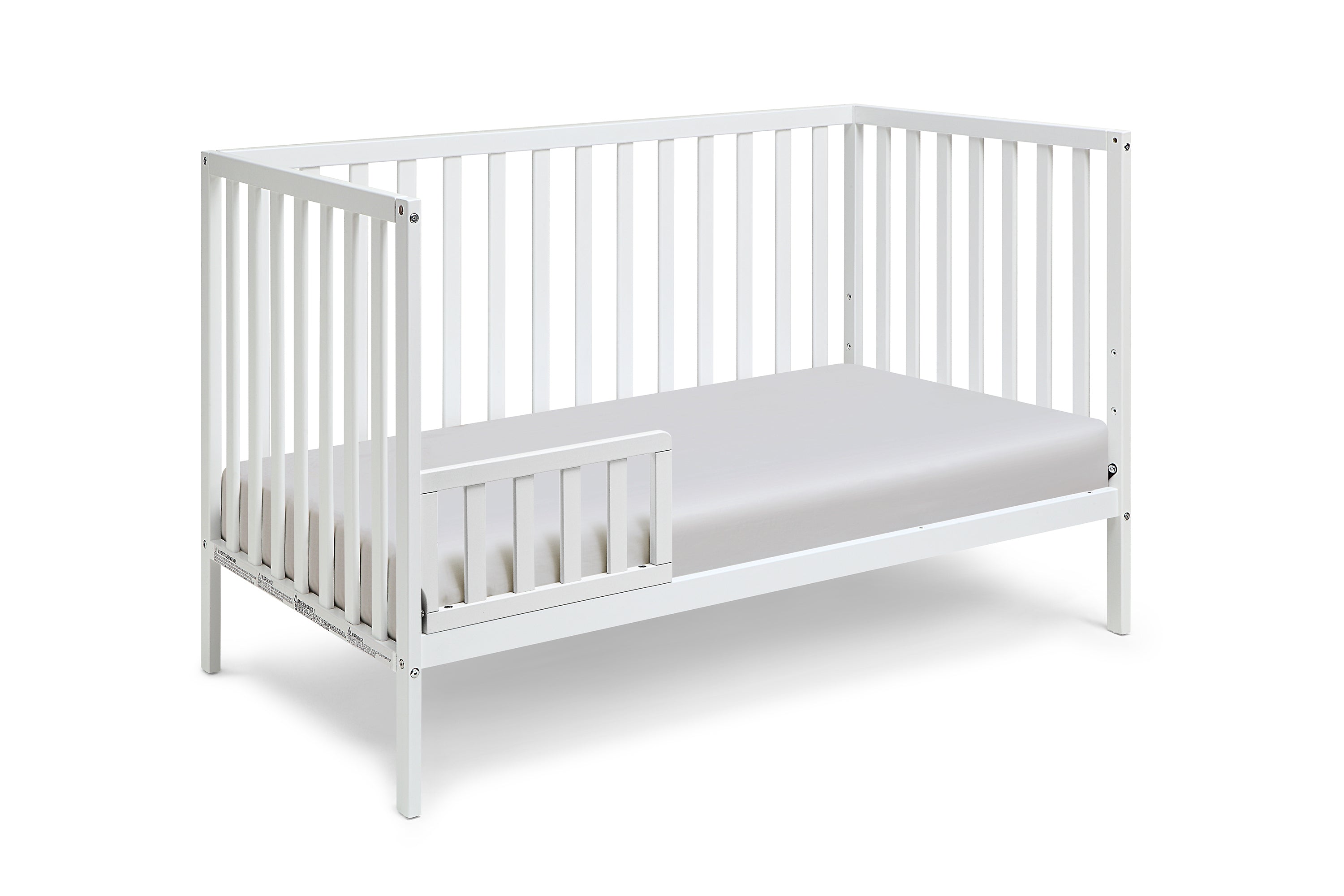 Palmer 3-in-1 Convertible Island Crib White - Grand Goldman
