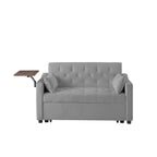GREY VELVET SOFA BED - Grand Goldman Shop