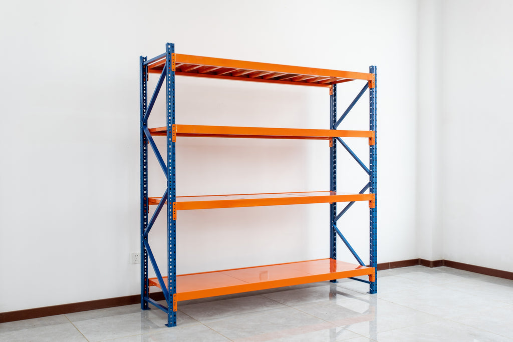 Garage shelves Heavy Duty - 4400 lbs garage storage 4 levels, adjustable metal shelving units and storage, industrial shelves utility shelves for commercial store tools gym - Grand Goldman Shop