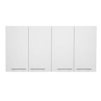 Sitka Wall Cabinet, Two Spacious Divisions, Four Doors - Grand Goldman Shop