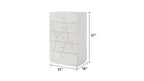 Manhattan Queen 5-Piece Bedroom Set – Modern Design with Lacquer Finish, Geometric Accents, and LED Lighting - Grand Goldman Shop