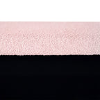 Pink Storage Ottoman Bench for End of Bed Gold Legs, Modern Grey Faux Fur Entryway Bench Upholstered Padded with Storage for Living Room Bedroom - Grand Goldman Shop