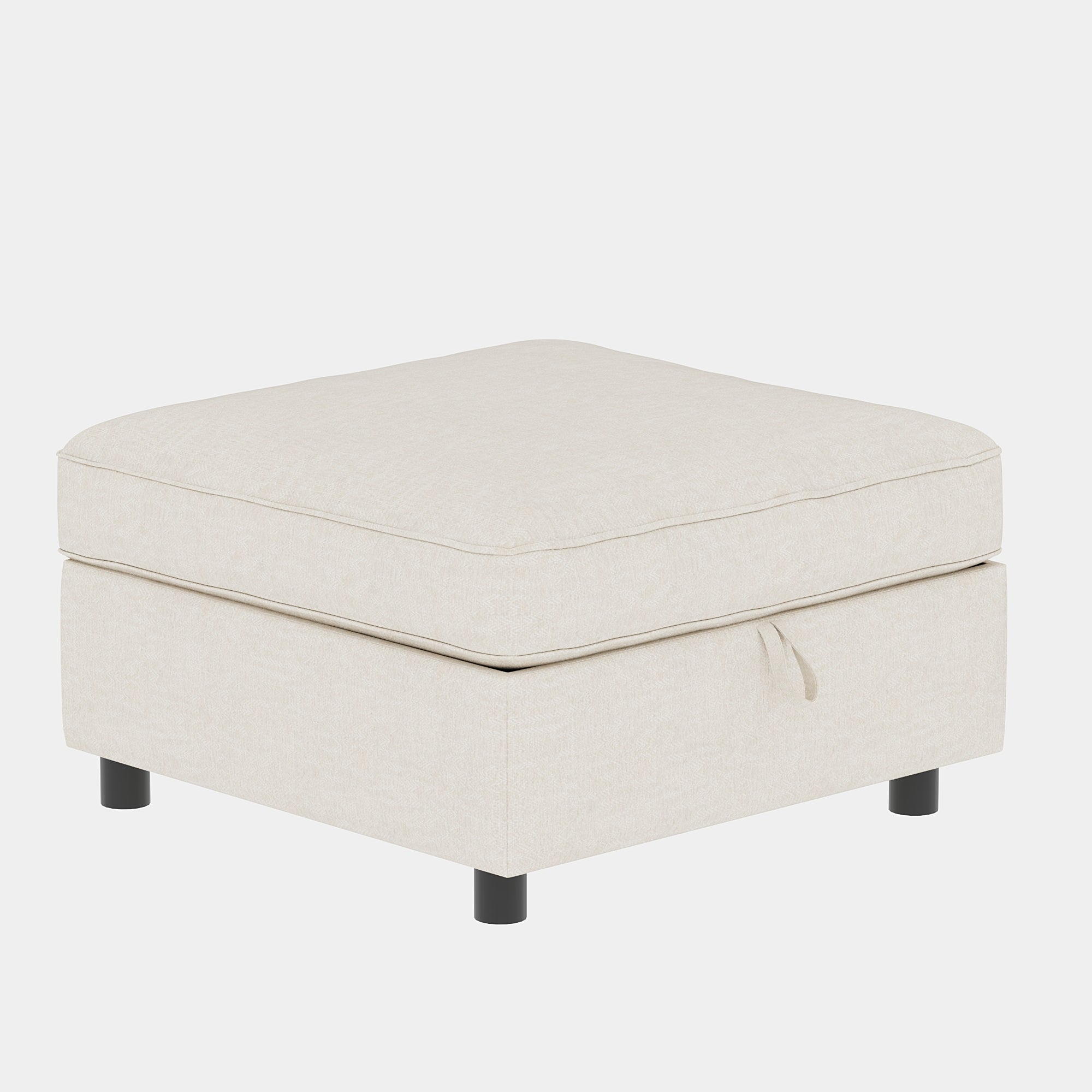 Armless Seat for Modular Sectional Sofa, Convertible Sofa Seat With Storage, Sleeper Sectional Sofa Set, Fabric Flexible Modular Combinations for Living Room(2PCS) - Grand Goldman Shop