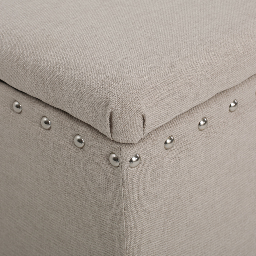 STORAGE OTTOMAN - Grand Goldman Shop
