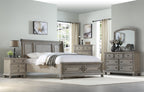 Seven Drawer Dresser Antique Gray - Grand Goldman Shop