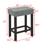59 Inch Bar Table, Dining Table, Sofa Table with Power Outlet, 3 Upholstered Stools, 4 Piece Bar Table and Chair Set for Living Room, Dining Room, Kitchen - Grand Goldman Shop