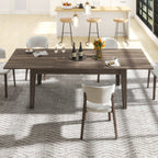 Dining Table , 106.3 in  Large Extendable Kitchen Table - Grand Goldman Shop