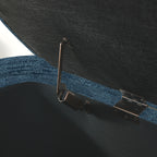 Linen Fabric Upholstered Bench with Large Storage Space for the Living Room, Entryway and Bedroom,dark blue( 51.5''x20.5''x17'' ) - Grand Goldman Shop