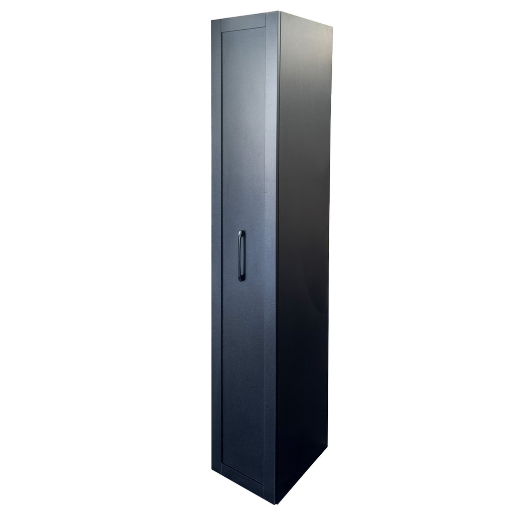 BLACK ,Large, Slim Storage Cart, Kitchen Rolling Cart, Narrow Storage Cabinet with Handle & Wheels, Wood Spice Rack Next to Fridge, Pantry Shelf for Kitchen, Small Spaces - Grand Goldman Shop