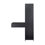 Black modern simple hair desk, multi-layer storage, large storage space - Grand Goldman Shop