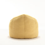 Bedding Bean Bag Sofa Chair with High-Pressure Foam and Footrest, Yellow Microfiber - Grand Goldman Shop