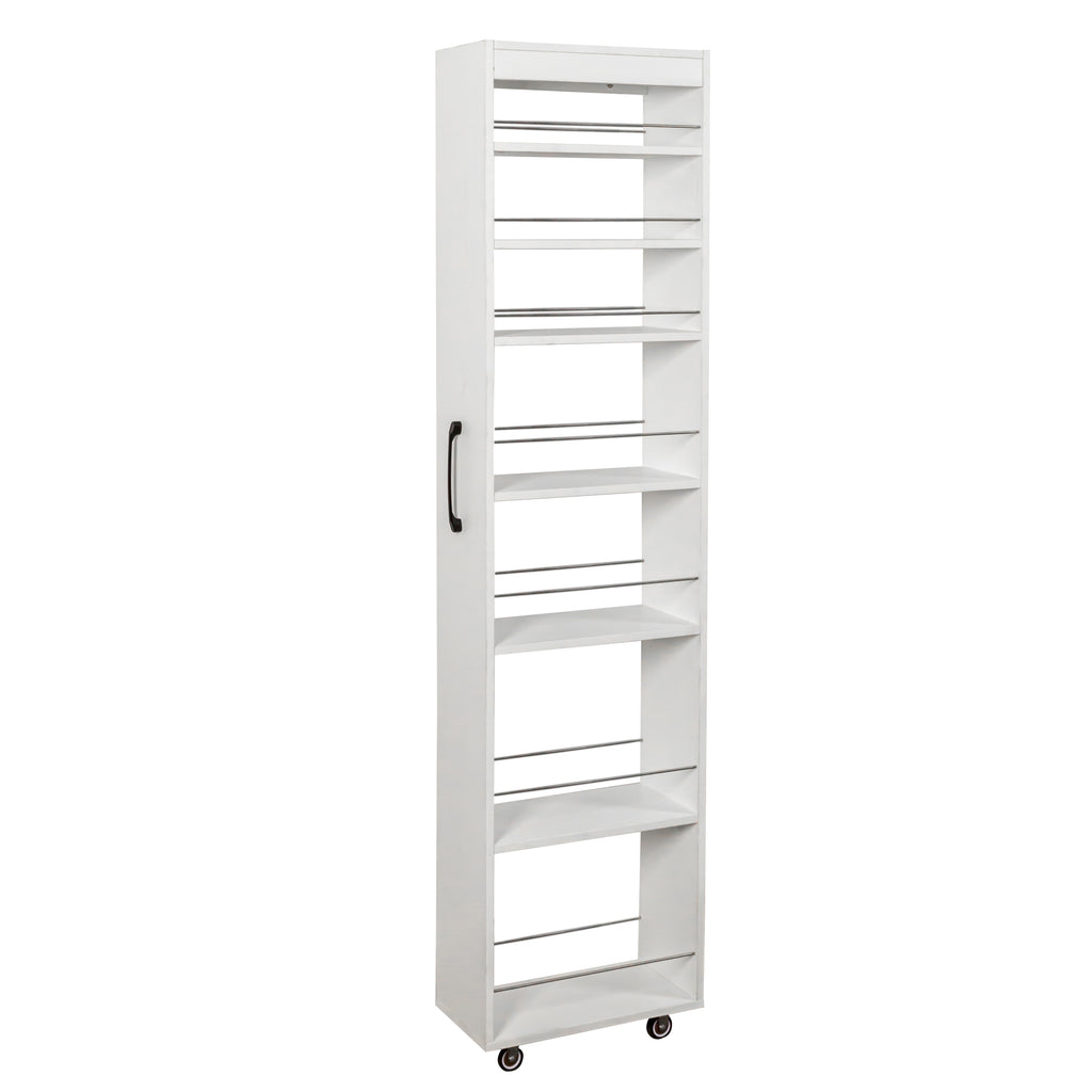 7 Tier multi-functional pull-out multi-tier storage Single-sided open shelf for Kitchen, Living Room & Narrow Spaces - Grand Goldman Shop