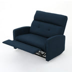 Alma Contemporary Upholstered Loveseat Recliner - Grand Goldman Shop