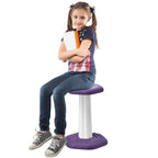 Kids Wobble Chair, Active Chair with Sponge Cushion, Wobble Stool Improves Focus, Posture and Calm Children, Ideal for School