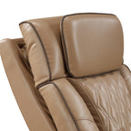 Fortuner Power Reclining 3Pc Living Room Set in Caramel Faux Leather with LED Lights, Massage Function, Bluetooth Speakers and Wireless Charging - Grand Goldman Shop