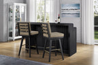 Elm Veneer Bar - Pepercorn Finish - Grand Goldman Shop