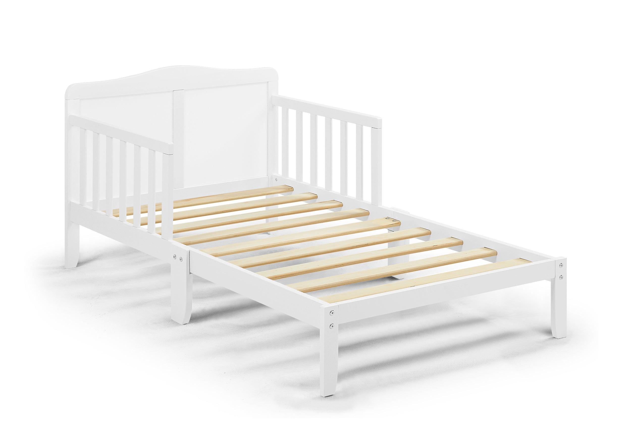 Birdie Toddler Bed White/White | Premium Home Decor - Grand Goldman