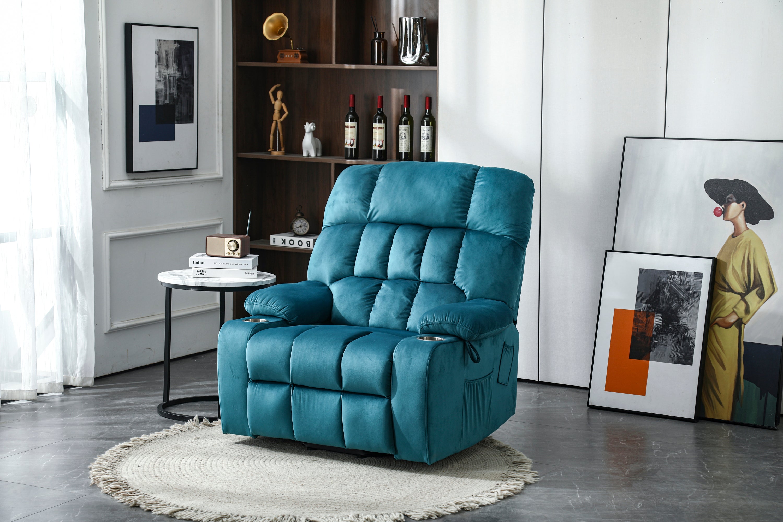 Recliners Lift Chair Relax Sofa Chair Livingroom Furniture Living Room Power Electric Reclining for Elderly - Grand Goldman Shop