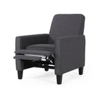 Smoke Fabric Push Back Chair for Elegant Home Décor - Grand Goldman Shop