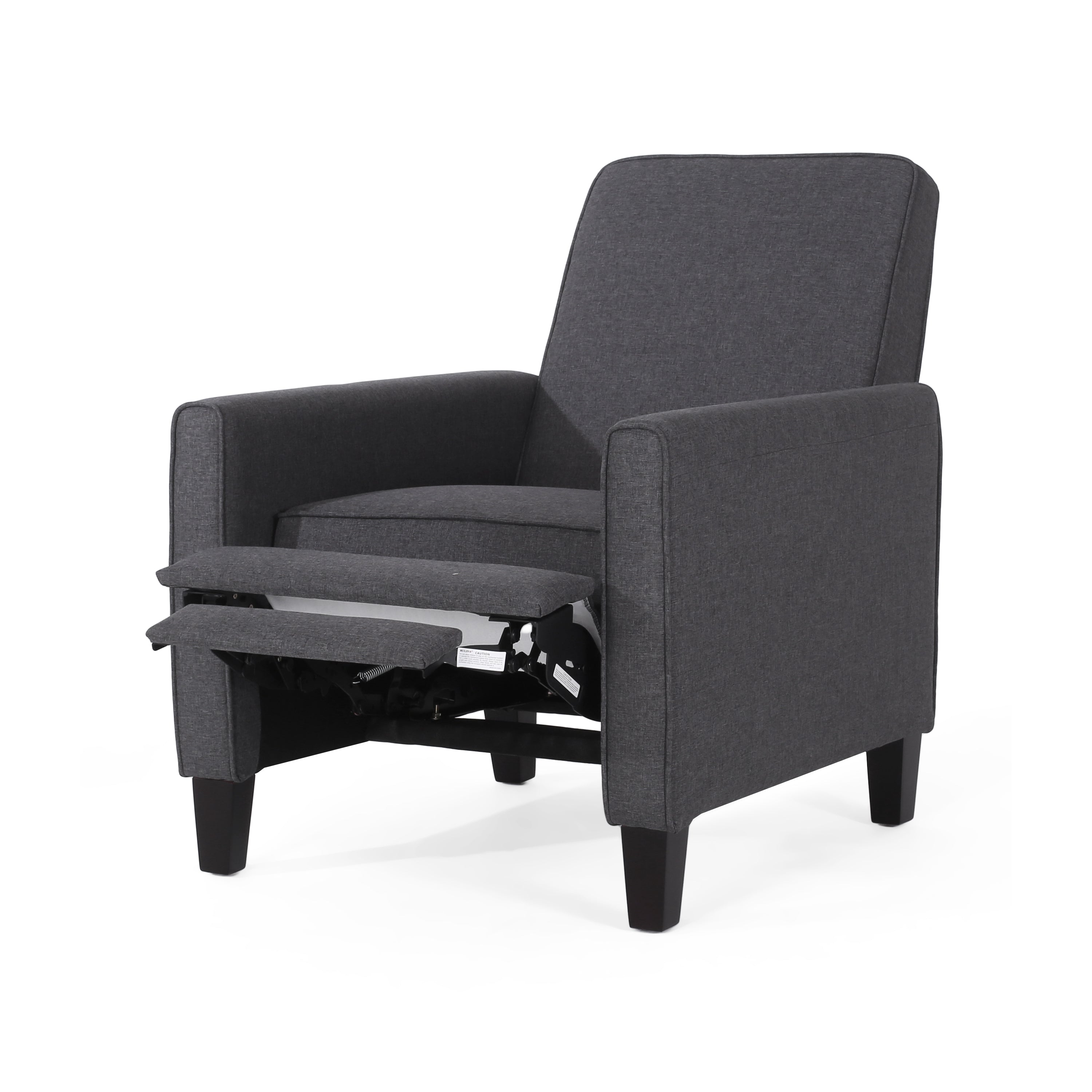 Smoke Fabric Push Back Chair for Elegant Home Décor - Grand Goldman Shop